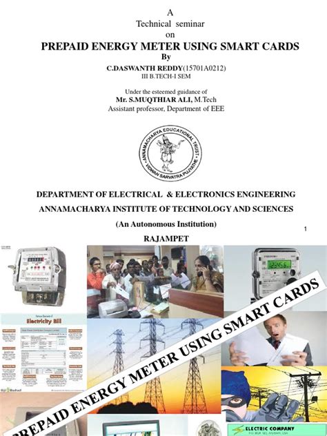 prepaid energy meter using smart card seminar|PREPAID ENERGY METER USING SMART CARD .